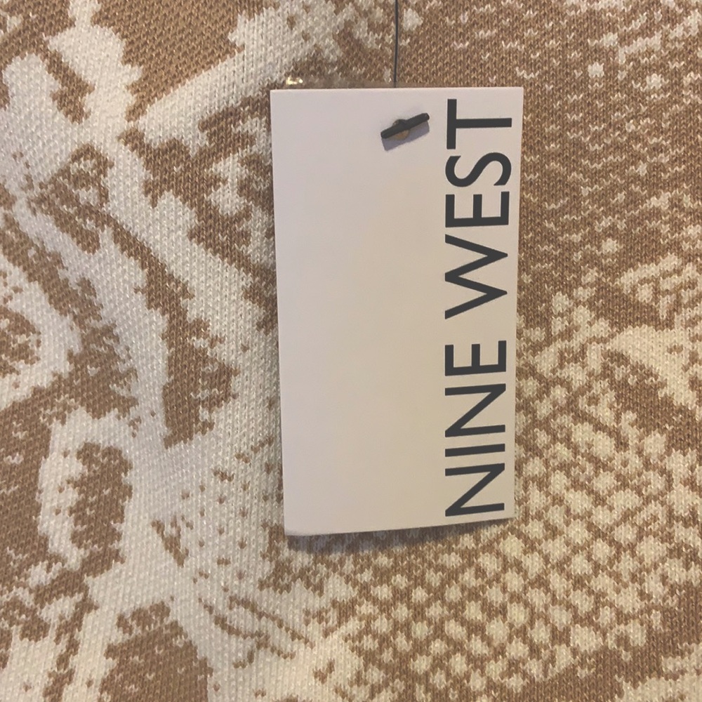 Nine West Tan Python Tank-top - NWT #6 - Picture 3 of 5